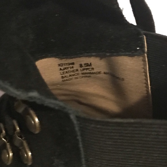 ADAM TUCKER ME TOO AJAY 14 Black Suede Ankle Boots - Picture 8 of 12